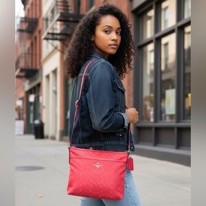 Coach Red Crossbody Bag